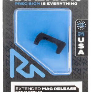 Rival Arms RA72S001A Magazine Release  Sig P320 Extended Hard Black Anodized Aluminum