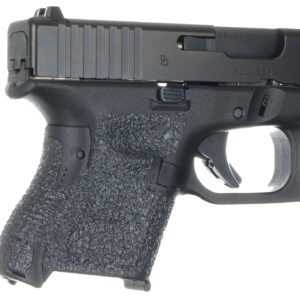Talon Grips EV03R Adhesive Grip  Textured Black Rubber, Fits Subcompact Glock Gen 5