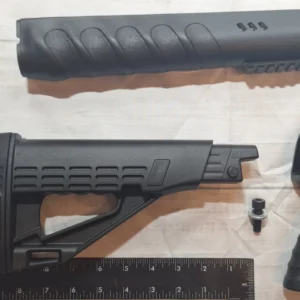 SIPAHI D12 Teleskopik Shotgun Stock and Forend with Flash Rail