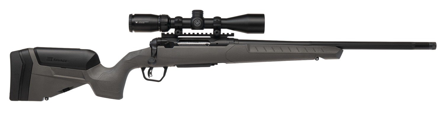 Savage Arms 32450 110 Trailblazer XP 22 ARC 4+1 20" Fluted Barrel, Flat Dark Gray Adj LOP Synthetic Stock, Right Hand