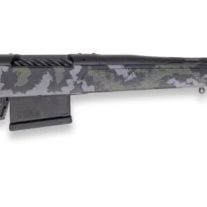 Weatherby 3WRX225RWR4B 307 Range XP 2.0 25 WBY RPM 5+1 22" +2" Graphite Black Cerakote Fluted Threaded Barrel, Steel Drilled & Tapped Receiver, Black w/Gray & Green Sponge Accents Adj Cheek Piece & LO