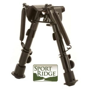 Heavy Duty Bipod Adjustable Matte Black 9 inch to 13 inch