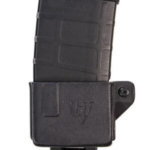 CompTac AR 308 Mag Pouch with Push Button Lock Mount -Black - LSC (Right Hand Shooter)