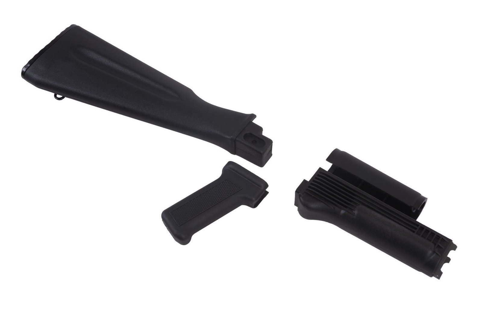 Arsenal 4 Piece NATO Length Black Polymer Stock Set - Image 3