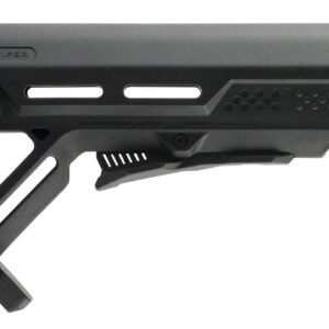 Strike STRIKEESMOD1BKBLU MOD1 Mil-Spec Black with Blue Accent Synthetic for AR-15, M16