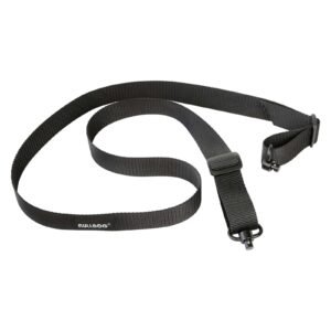 BULLDOG TWO POINT SLING W DELUXE QD PUSH BUTTON SWIVLES BLK ( 50 PER CASE )
