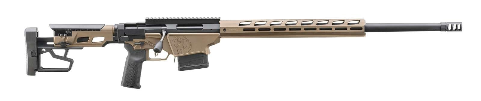 1120613-14334870-1.jpg RUGER PRECISION RIFLE 6.5CM 24" BBL, BRONZE CERAKOTE, 15" MLOK HG, 2-10RD MAGS