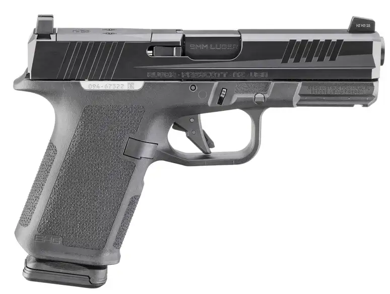 RUGER RXM 9MM PISTOL 4" BBL BLACK MAGPUL EHG, O.R. 2-15RD MAGS