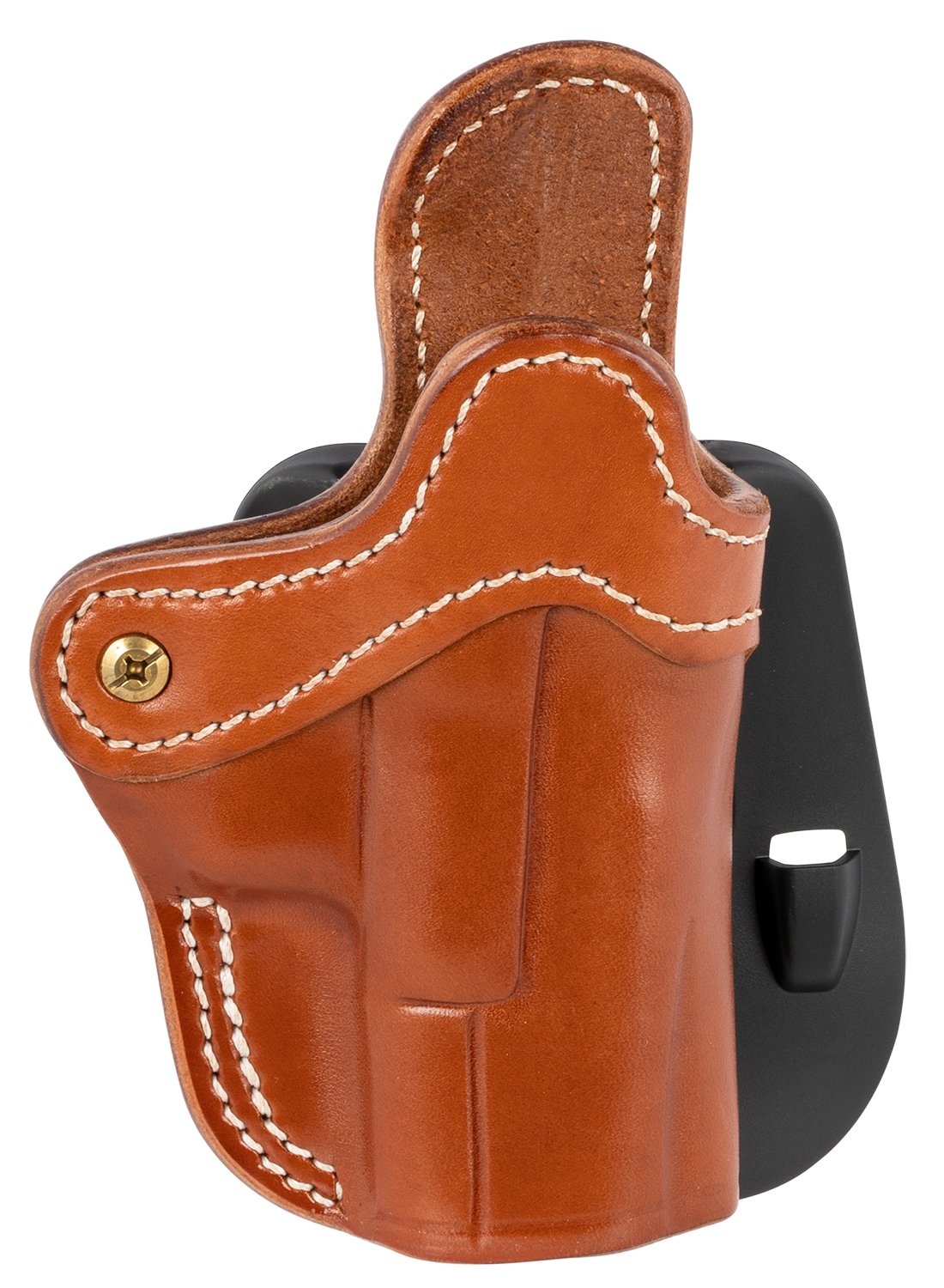 121703.jpg 1791 Gunleather ORPDH21CBRR BH2.1 Optic Ready OWB Size 2.1 Classic Brown Leather Paddle Compatible w/Glock 17/S&W M&P Shield/Springfield XD Right Hand
