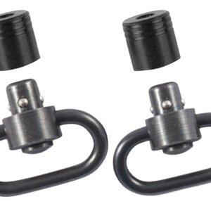 Outdoor Connection PBS19121 Push Button Swivel Set  1" Black Steel