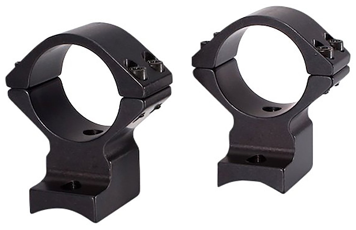 Talley 94X734 Scope Mount/Ring Combo  Extended Black Anodized Aluminum 1" Tube Howa 1500/Howa Mini Medium Rings Short/Long Action 0 MOA