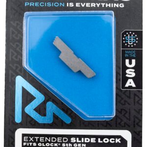 Rival Arms RARA80G002D Slide Lock  Extended Polished Stainless for Glock 34/17/19 Gen5