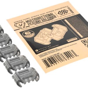Strike Industries ARCMSMP Multidimensional Picatinny Rail Cover with Cable Management Clear Smoke