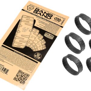 Strike Industries BANGBAND Bang Band Made of Black Rubber 5 Pack