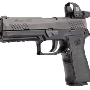 Hogue 17680 Wrapter Adhesive Grip made of Rubber with Black Finish & Grain Texture for Sig P320 Full Size with Medium X Series Module