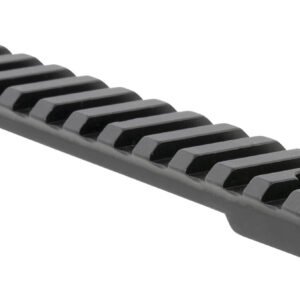 Talley PLM258763 Fierce Picatinny Rail  Black Anodized Long Action 20 MOA