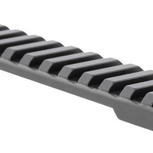 Talley PLM258779 Fierce Rivalry Picatinny Rail  Black Anodized Long Action 20 MOA