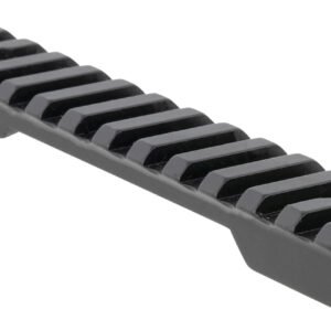 Talley PSM258779 Fierce Rivalry Picatinny Rail  Black Anodized Short Action 20 MOA