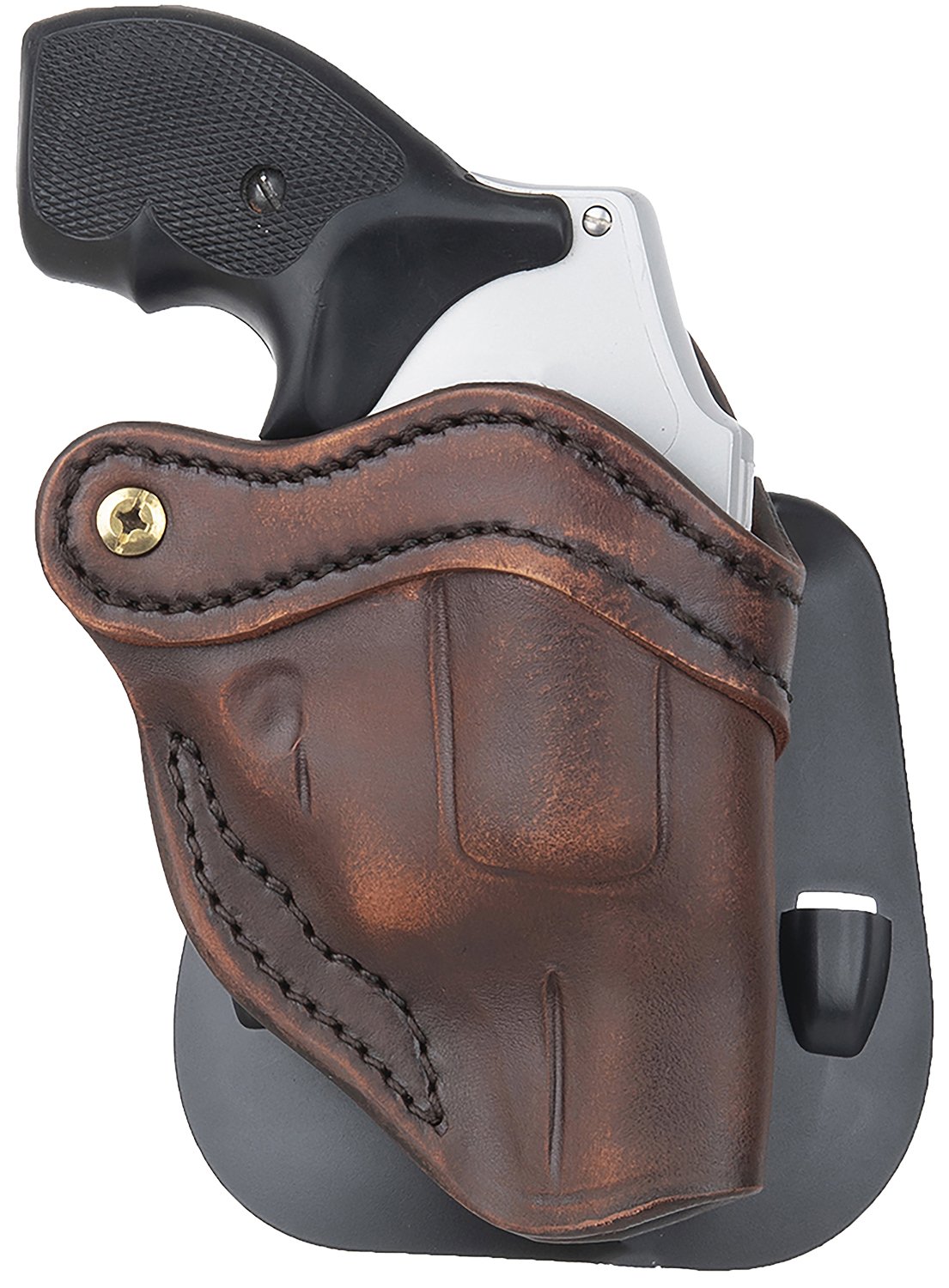 161542.jpg 1791 Gunleather PDHR1VTGR RVH1 OWB Vintage Leather Paddle Right Hand