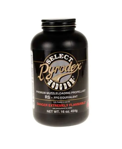 HODGDON PYRODEX POWDER SELECT 1-LB CAN ( 10 PER CASE )
