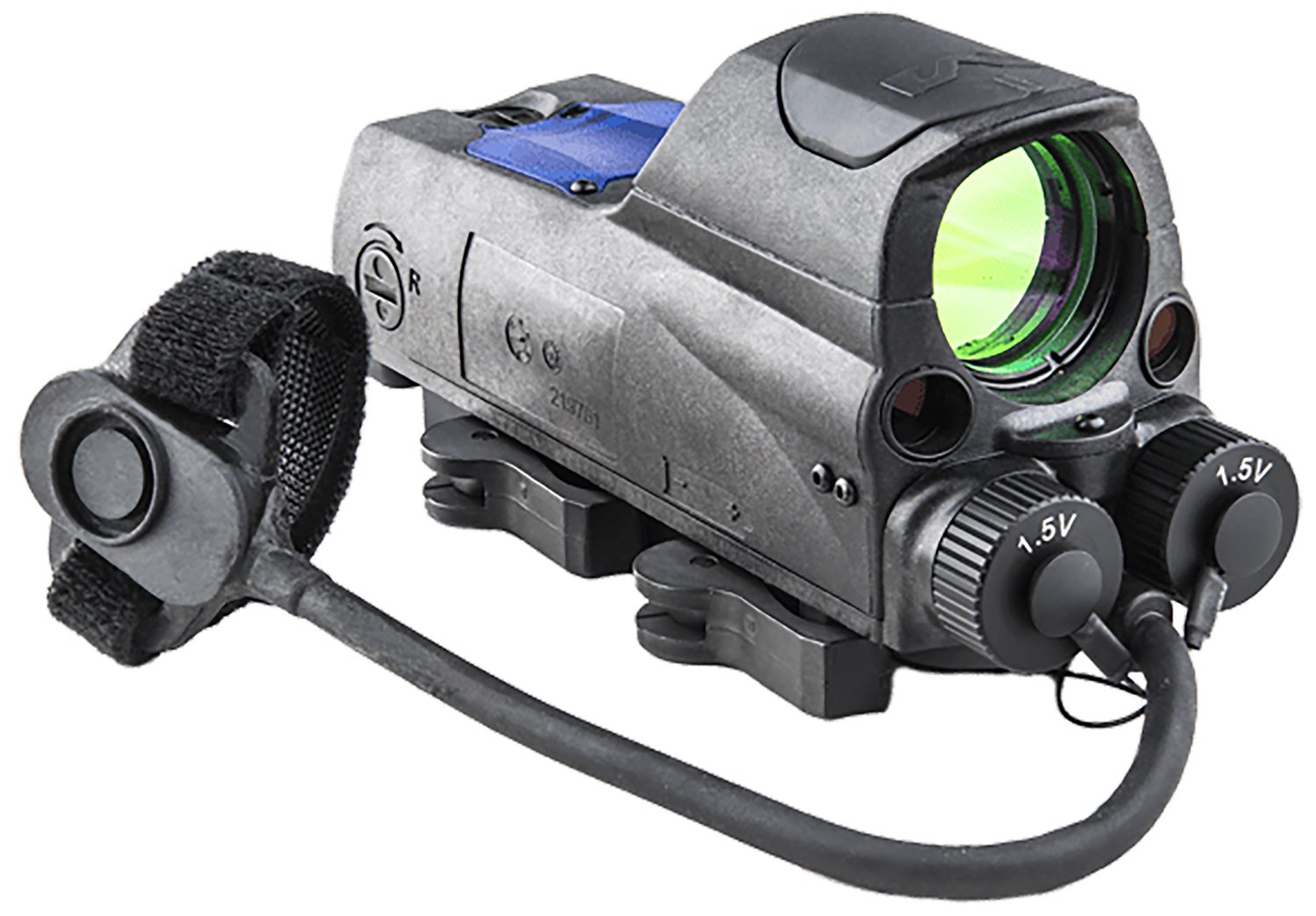Meprolight USA 0687703 MOR PRO  Black 1 x 30 mm 2.2 MOA Dot/Bullseye Reticle Red & IR Laser