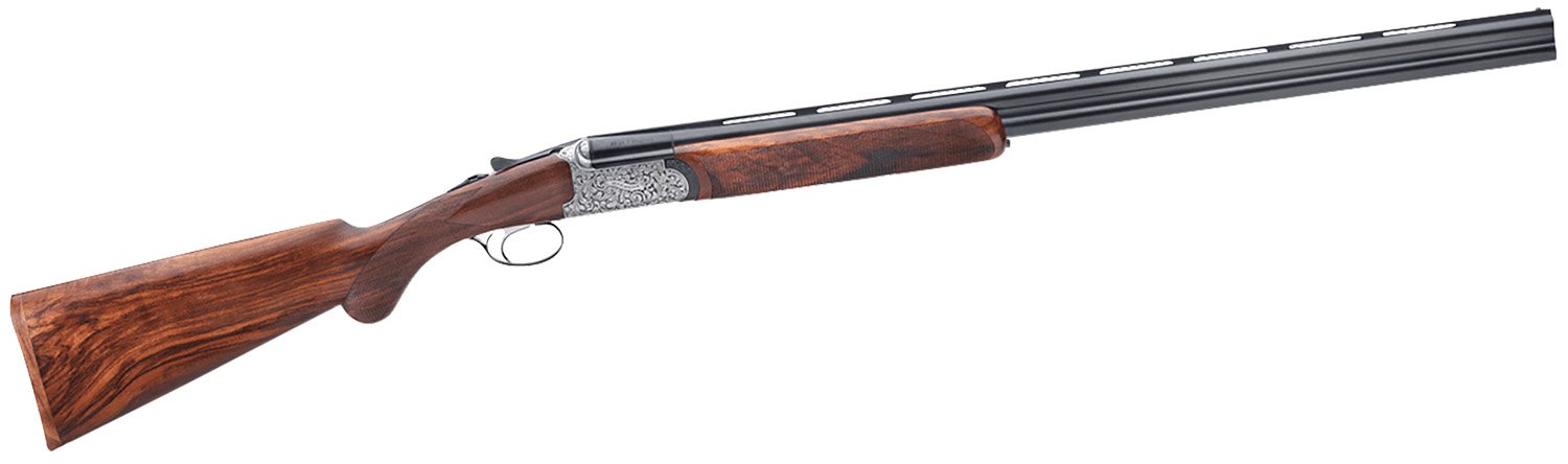 163922.jpg Rizzini USA 41012829 Round Body EM Full Size 28 Gauge Break Action 2rd 29" Vent Rib Barrel, Coin Anodized Silver Receiver, Fixed w/Prince of Whales Grip Grade III Turkish Walnut Stock