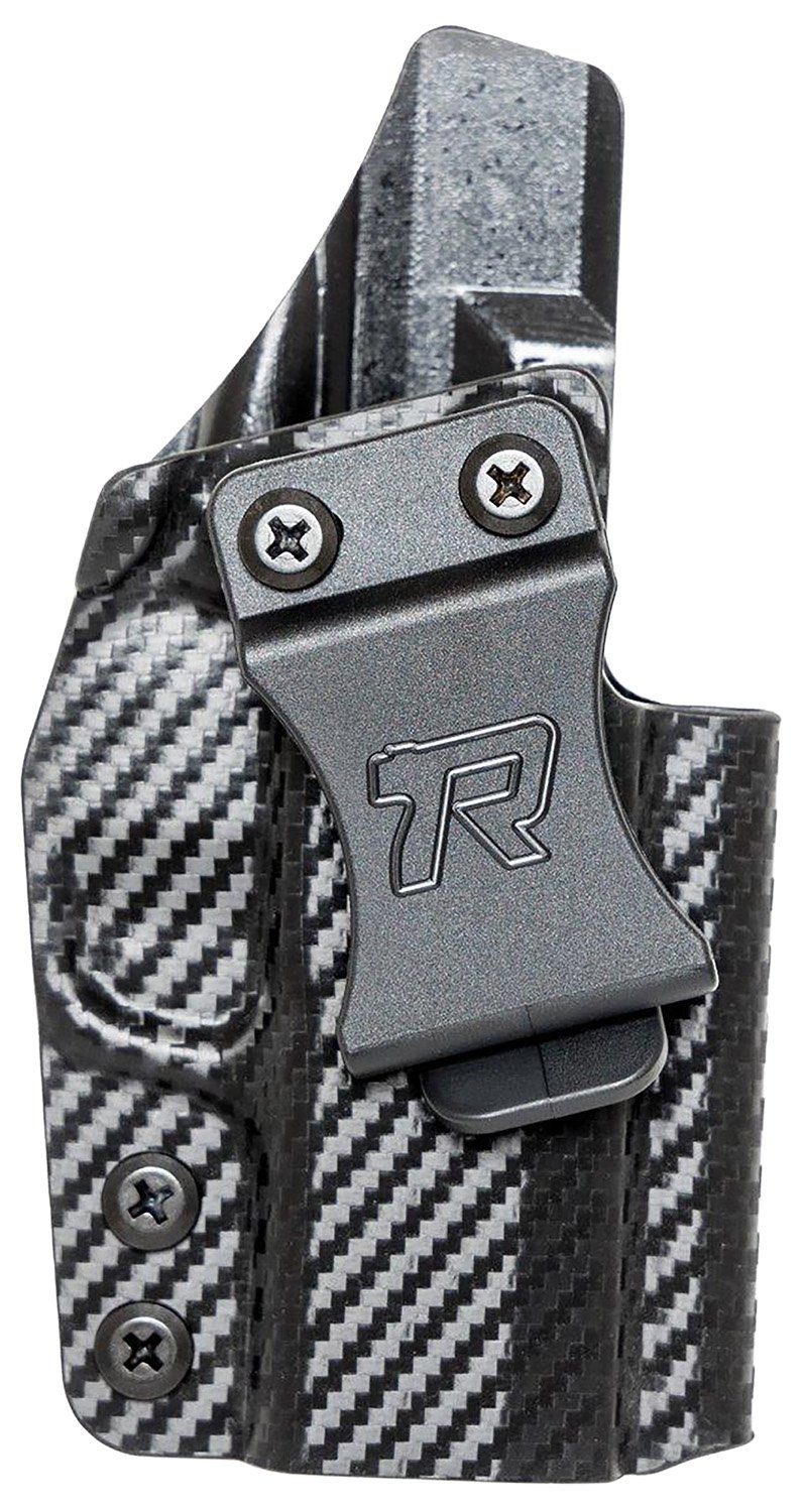 166159-1.jpg Rounded Gear SFAHELLCATCFRHVAR Kydex IWB Black Kydex Fits Springfield Hellcat Belt Clip Right Hand