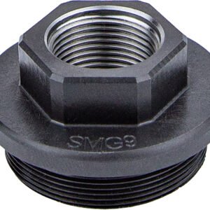 Kgm Suppressors A-SMG9-DTA-S-3 SMG9 Direct Thread Adapter Black Nitride Steel 5/8"x24 Threads
