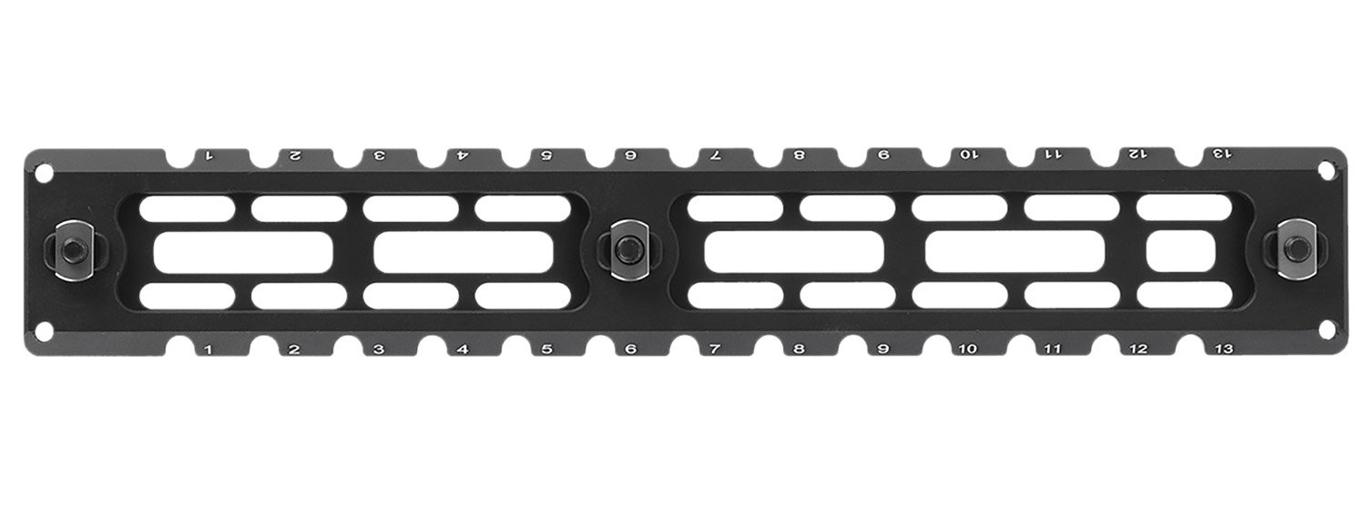 177975.jpg Leapers TLUMA03 ARCA Rail 6 Slot M-LOK Matte Black Anodized Aluminum 9.40" Long M-LOK Mount