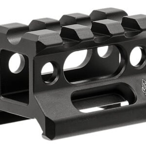 Leapers MTRSX8S Picatinny Riser  Matte Black Anodized Aluminum Picatinny Mount