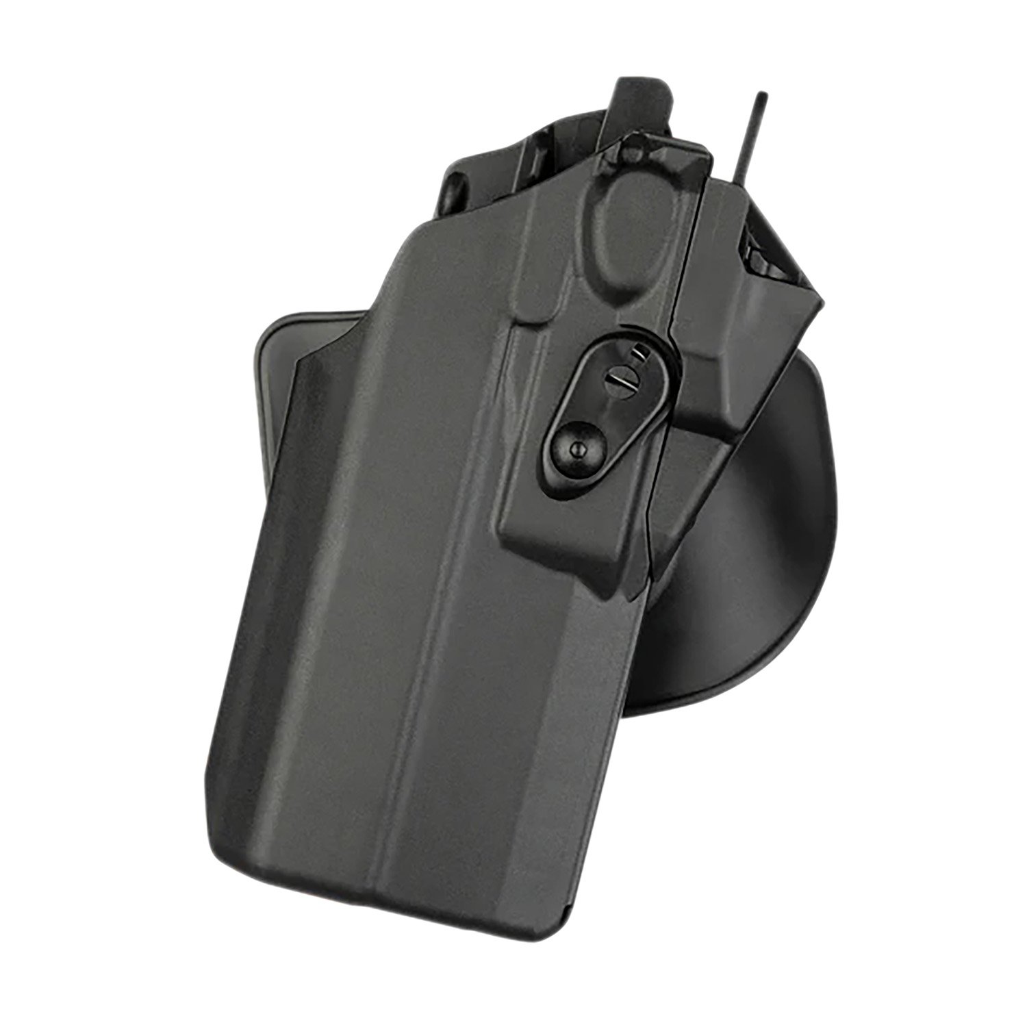 Safariland 7378RDS28327411 7378-7TS-ALS  Black SafariSeven Fits Glock19/23 Compatible w/ TLR 7 Light Belt Loop/Paddle Mount Right Hand