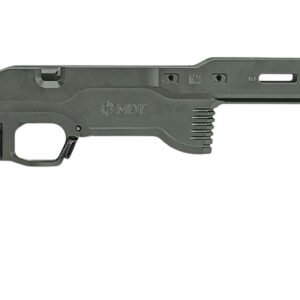 Mdt Sporting Goods Inc 114882CCG ACC Premier Gen2 Chassis System Cerakote Charcoal Green Aluminum Fits Ruger American Rimfire Right Hand