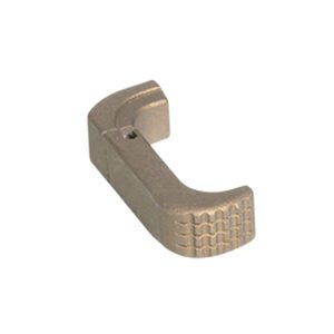 Timber Creek Outdoors GL43XEMRBB Glock 43X Extended Magazine Release Anodized Burnt Bronze Aluminum