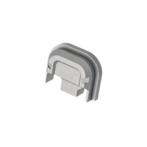 Tyrant CNC TDG14SPGREY Slide Cover Plate Chevron Design Glock Gen1-4 Grey Aluminum