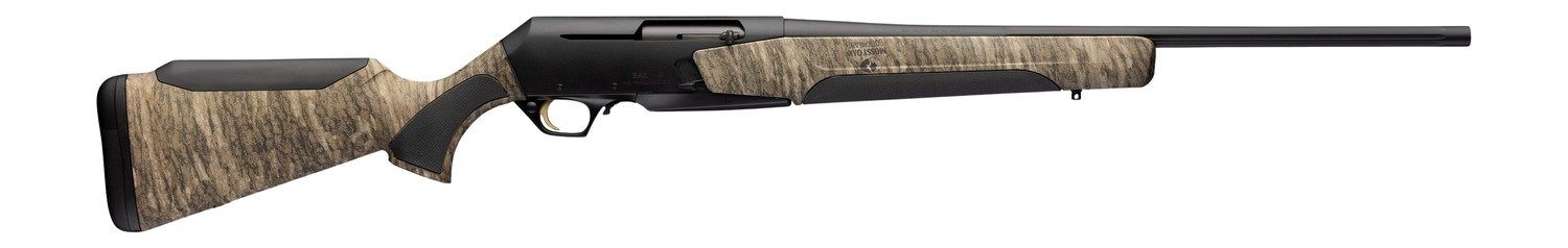 Browning 039029211 BAR MK4 Hunter Full Size 243 Win 4+1 22" Matte Blued Steel Barrel &  Aluminum Alloy Drilled & Tapped Receiver, Mossy Oak Bottomland Adj Shim Synthetic Stock