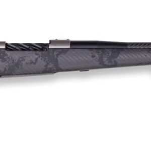 Weatherby MGT01N7MMBR18B Mark V Backcountry Guide TI 7mm BC 3+1 16" + 2" Graphite Black Cerakote Fluted Threaded Barrel, Titanium Drilled & Tapped Receiver, Exposed Carbon  w/Carbide Black Accents Fix