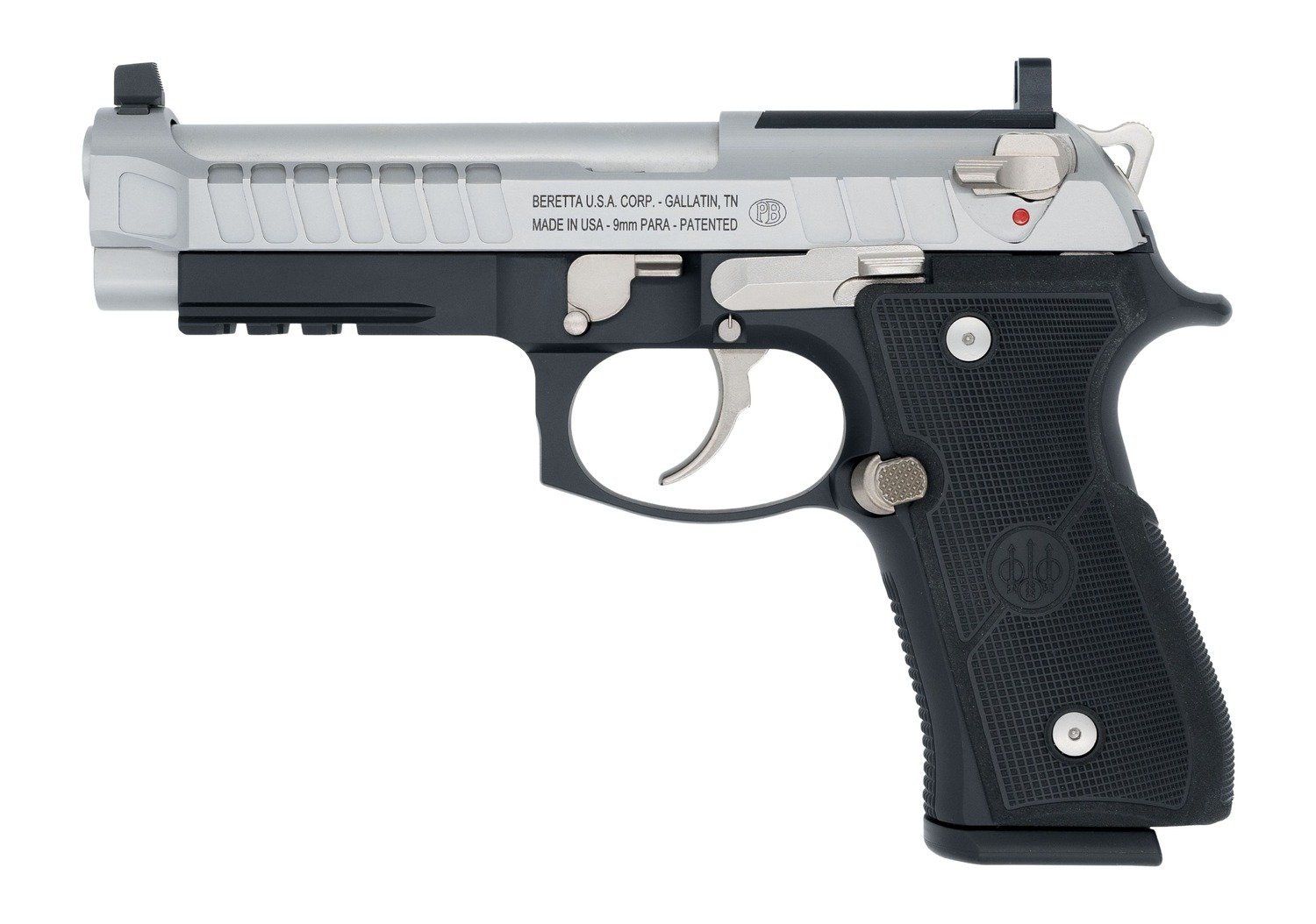 Langdon Tactical Tech 92E2CBRR Beretta 92 Elite  Full Size Frame 9mm Luger 18+1 4.70" Stainless Steel Barrel & Optic Ready/Serrated Slide. Black Cerakote Aluminum Frame w/Picatinny Rail. Textured Grip