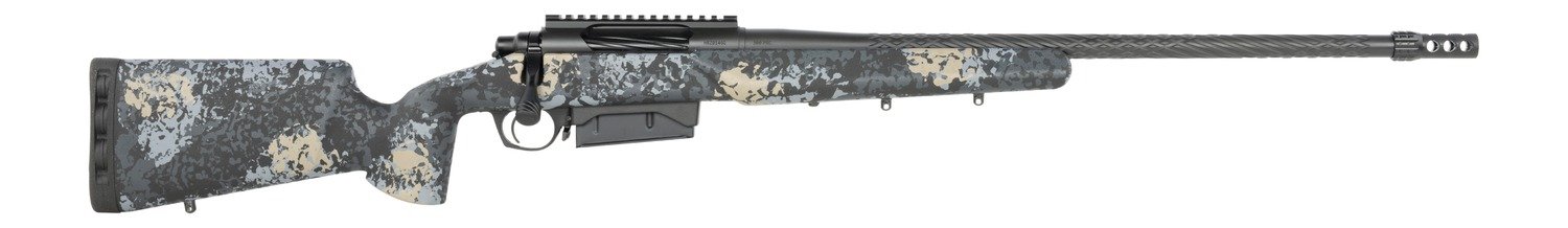 Horizon Firearms HRF-VNP-300P-22R Vandal Prime 300 PRC 22" Black Fluted Threaded Barrel, Black Drilled & Tapped Receiver, Iota EKO Carbon Fiber Stock, Right Hand