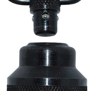 GrovTec US Inc GTSW298 Mag Cap  Set Shotgun 1" Push Button Black Oxide Moss 590/835 12 Gauge Steel