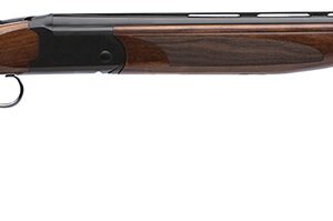 Stevens 22166 555  Full Size 20 Gauge Break Open 3" 2rd 26" Black Satin Over/Under Vent Rib Barrel, Satin Black Aluminum Receiver, Fixed Turkish Walnut Stock, Ambidextrous