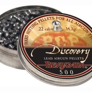BENJAMIN DISCOVERY 22 PELLETS - 14.3 GRAINS HP 500-PACK