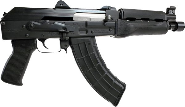 ZASTAVA ZPAP92 PISTOL 7.62X39 - 30RD BLUED/WOOD