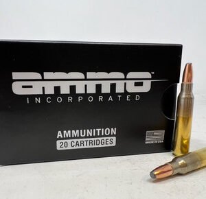 Ammo Inc 223 Remington Ammunition AI223064BND-A20 Blueline 64 Grain Bonded Soft Point 20 Rounds