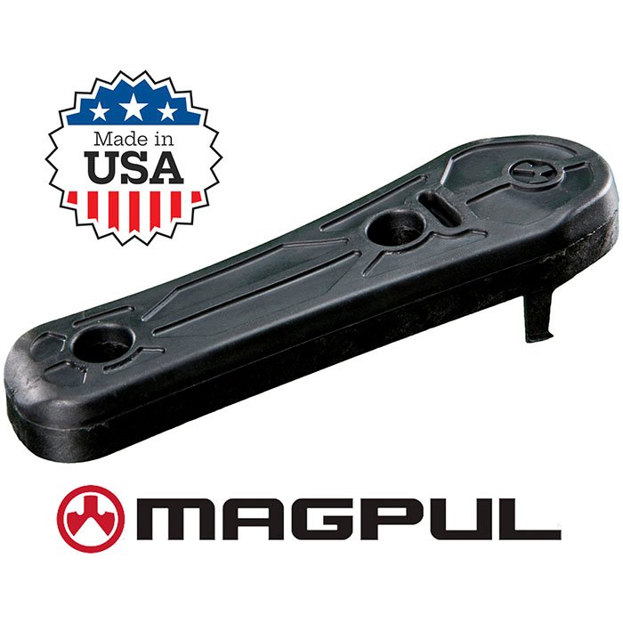 Enhanced Rubber Buttpad .55 inch Black