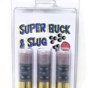 Paraklese Technologies 12 Gauge Ammunition 2-3/4" Super Buck & Slug 3 Rounds