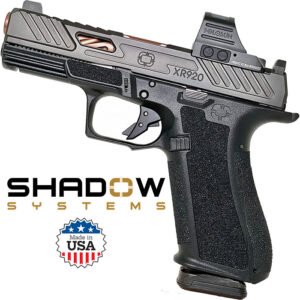 XR920 Elite Slide 9MM 4 inch barrel 17 Round Black Night Sights with Bronze Barr