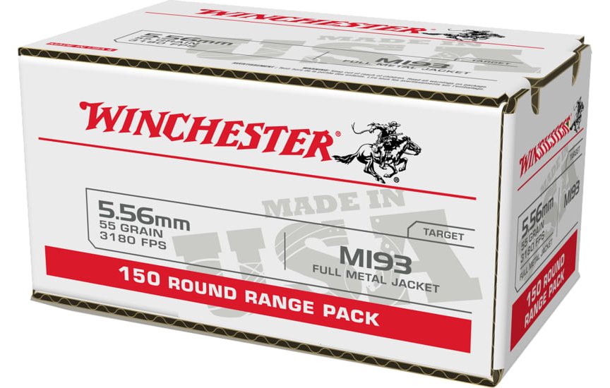 WIN 5.56 55GR M193 FMJ 150RD