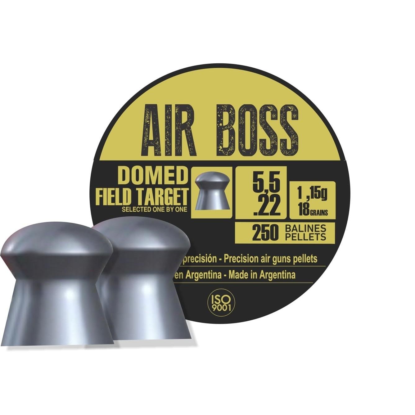 https3A2F2Fmedia.chattanoogashooting.com2Fimages2Fproduct2FEKE302032FEKE30203_1.jpg Hatsan Apolo Air Boss Domed Field Target Air Rifle Pellets .22 Cal 18 gr 250/ct