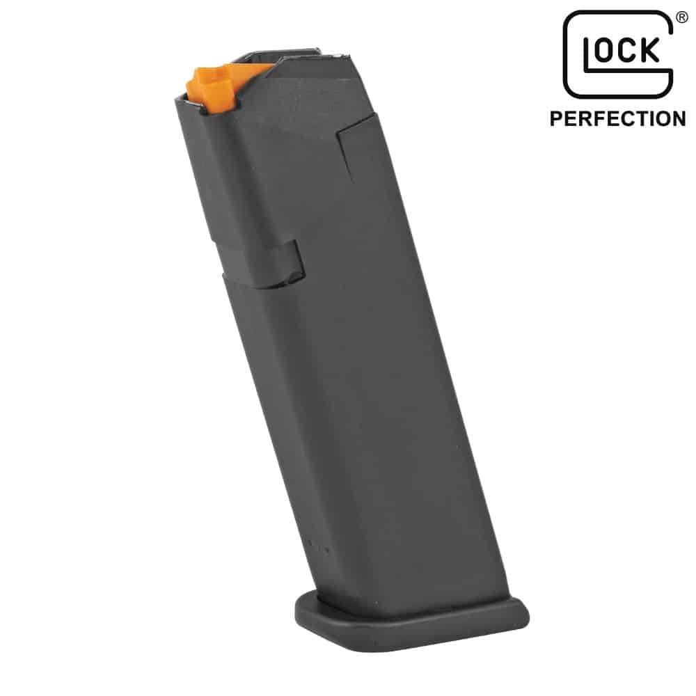 Glock G22 Handgun Magazine Gen5 .40 S&W 10/rd (Mag Floor Plate 01 Orange Follower)