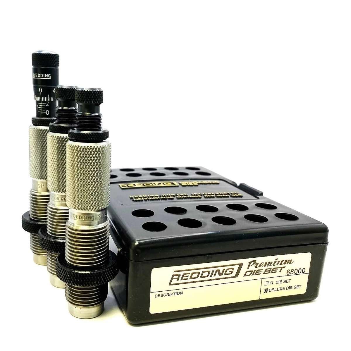 Redding 6mm P.P.C. USA Premium Series Deluxe 3-Die Set w Standard Micrometer